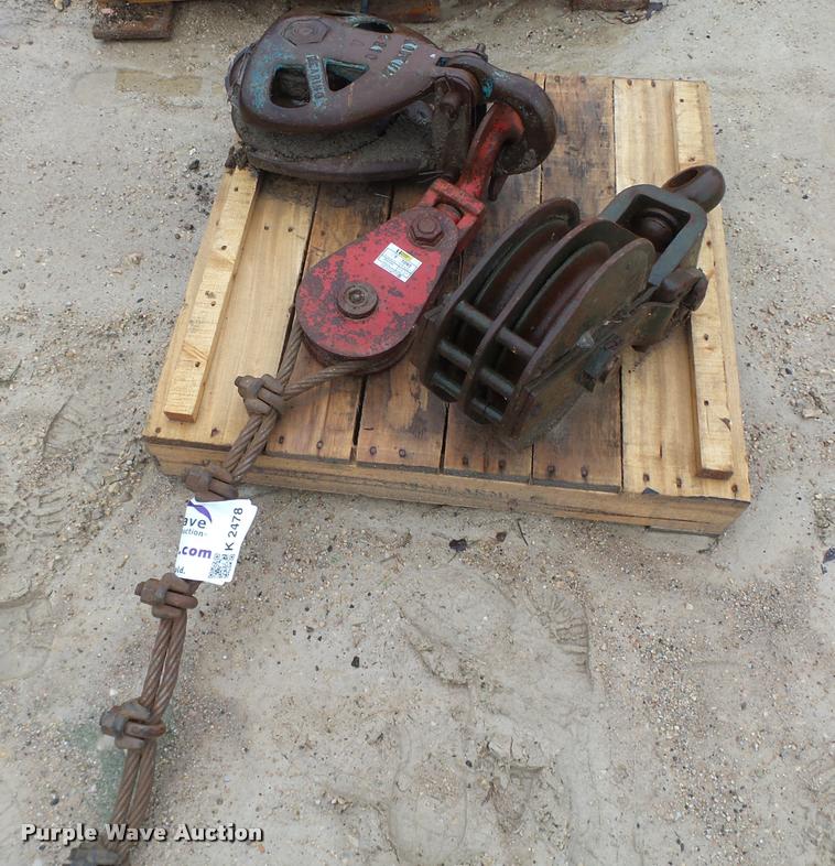 image for item K2478 (3) hook blocks