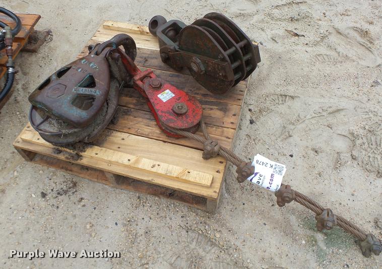 image for item K2478 (3) hook blocks