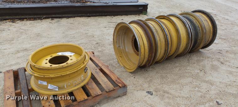 image for item K2482 (6) Caterpillar 140H wheels