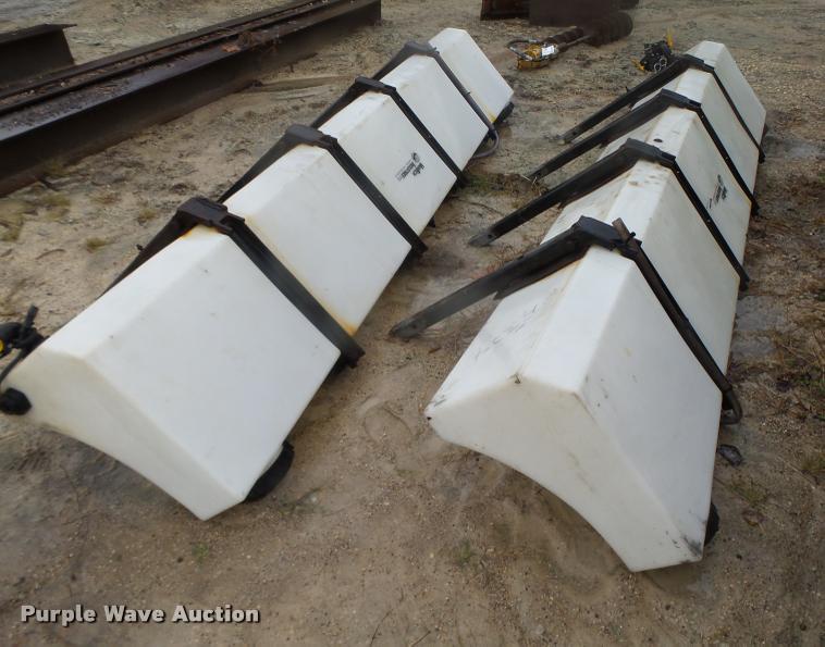 image for item K2485 (2) Varitech Industries calcium chloride poly tanks