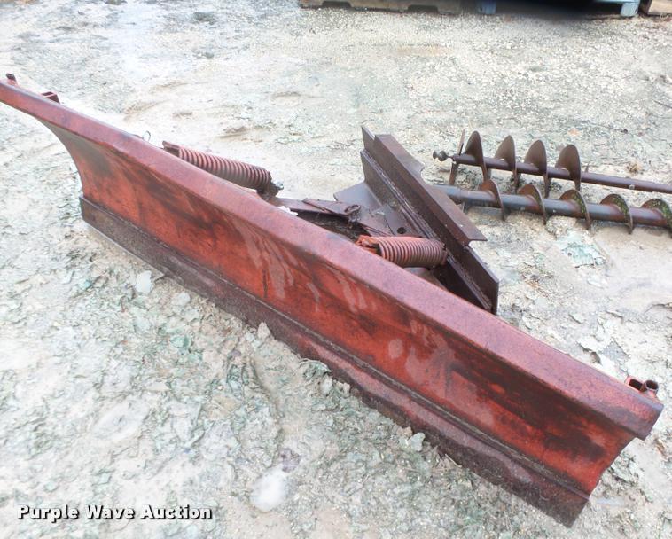 image for item K2486 Skid steer plow
