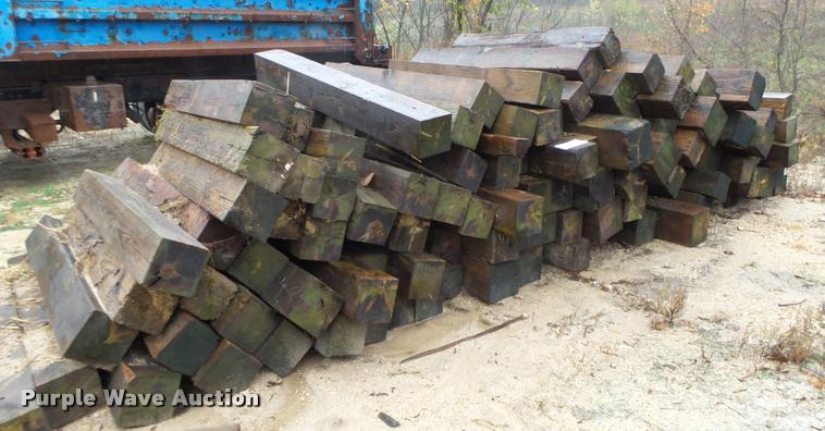 image for item K2492 Approximately 100 guard rail posts