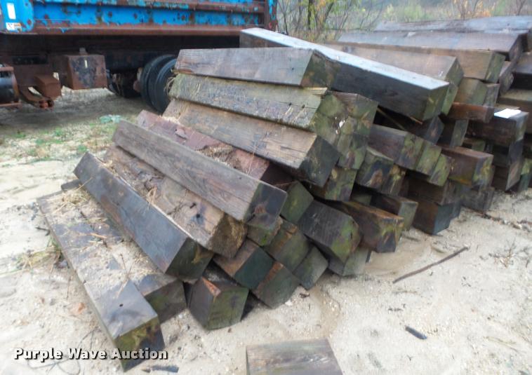 image for item K2492 Approximately 100 guard rail posts