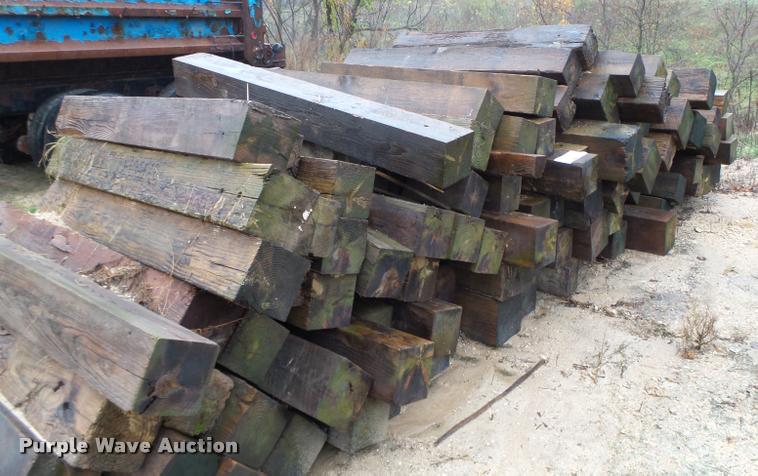 image for item K2492 Approximately 100 guard rail posts