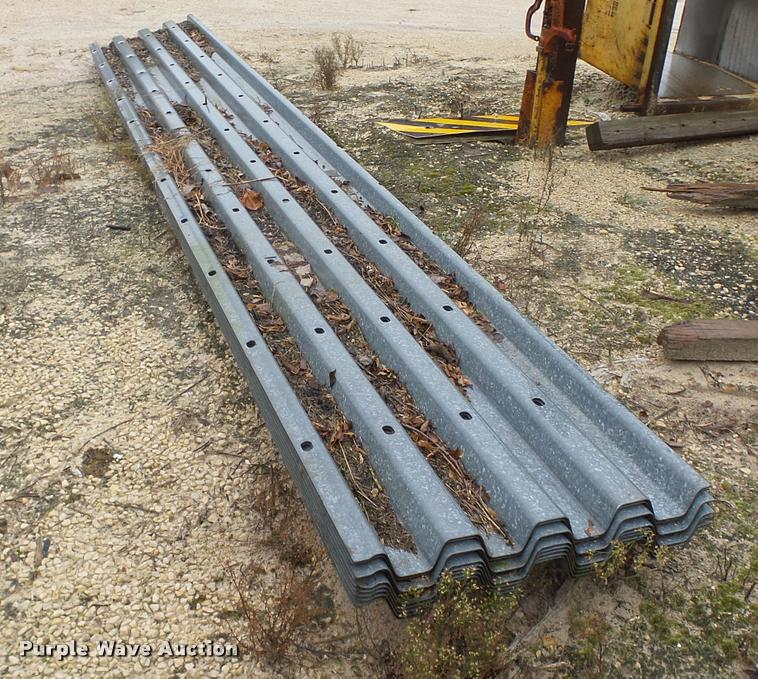 image for item K2493 (9) galvanized bridge decking