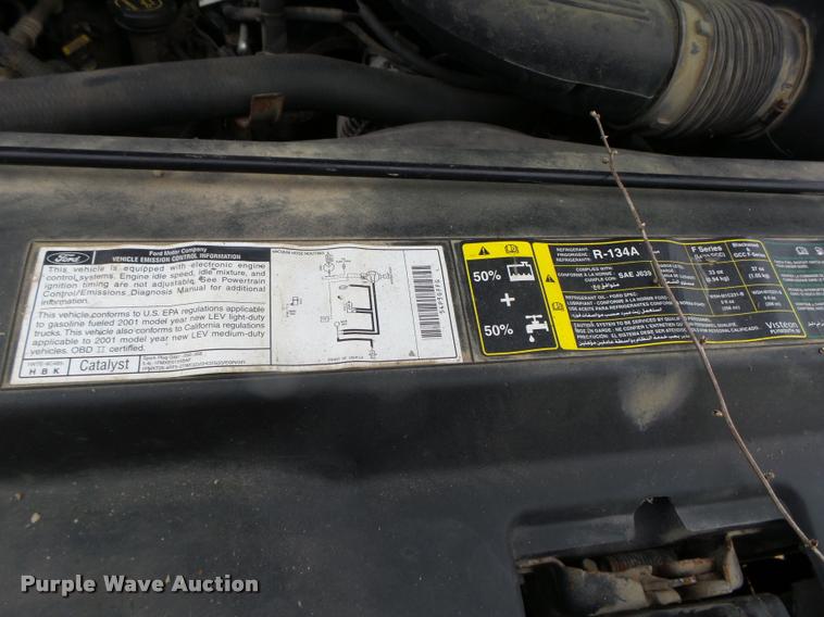 image for item K2498 2001 Ford F150 XL SuperCab pickup truck