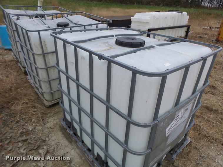 image for item K5615 (6) poly and asphalt tanks