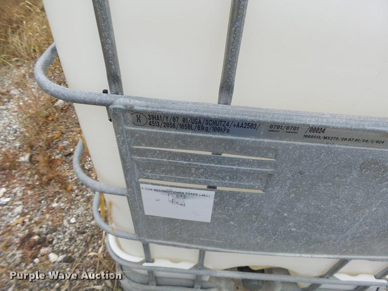 image for item K5615 (6) poly and asphalt tanks