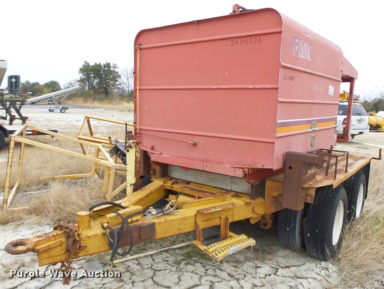 image for item K5616 1997 Shop built FMC C100E1000SB pressure washer trailer