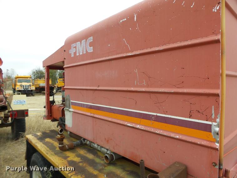 image for item K5616 1997 Shop built FMC C100E1000SB pressure washer trailer