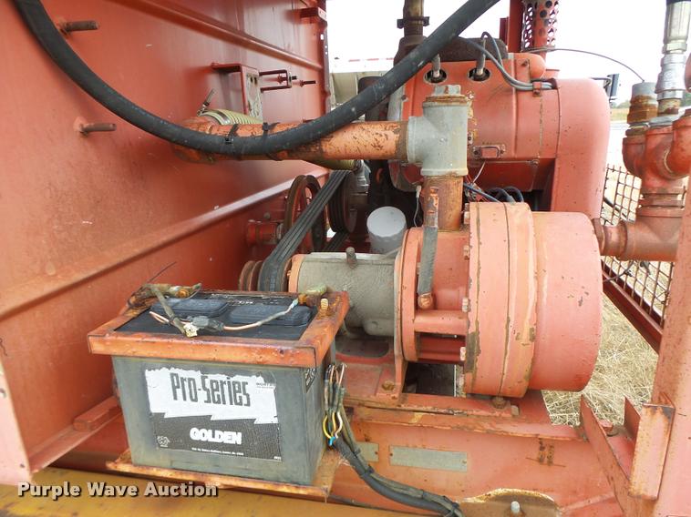 image for item K5616 1997 Shop built FMC C100E1000SB pressure washer trailer