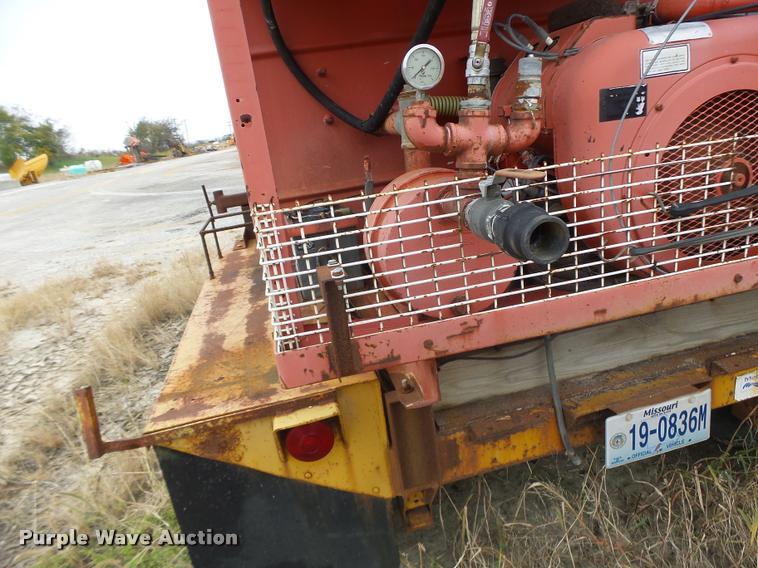 image for item K5616 1997 Shop built FMC C100E1000SB pressure washer trailer