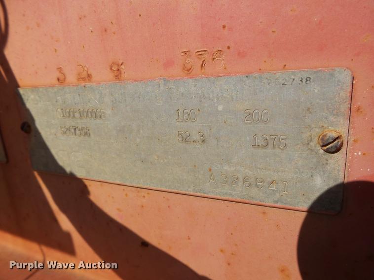 image for item K5616 1997 Shop built FMC C100E1000SB pressure washer trailer