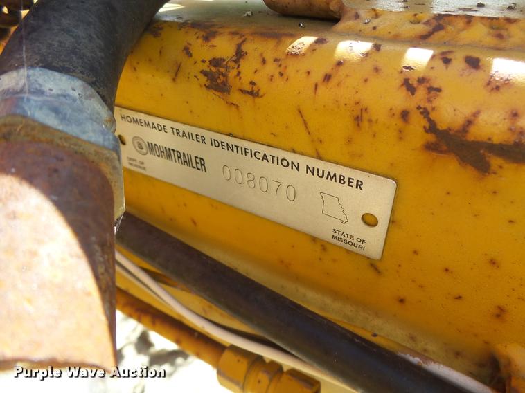 image for item K5616 1997 Shop built FMC C100E1000SB pressure washer trailer