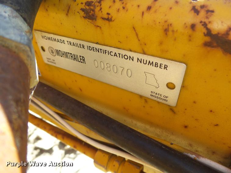 image for item K5616 1997 Shop built FMC C100E1000SB pressure washer trailer