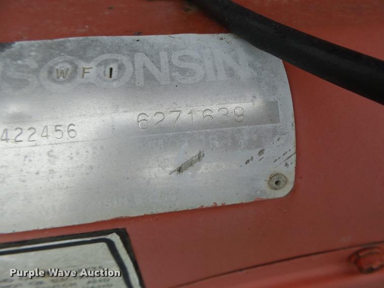 image for item K5616 1997 Shop built FMC C100E1000SB pressure washer trailer