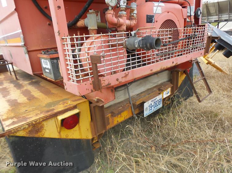 image for item K5616 1997 Shop built FMC C100E1000SB pressure washer trailer