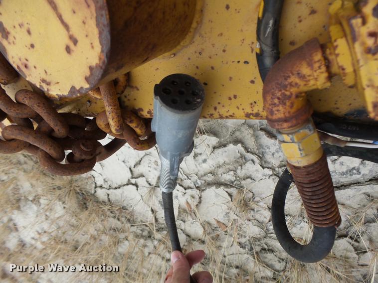 image for item K5616 1997 Shop built FMC C100E1000SB pressure washer trailer