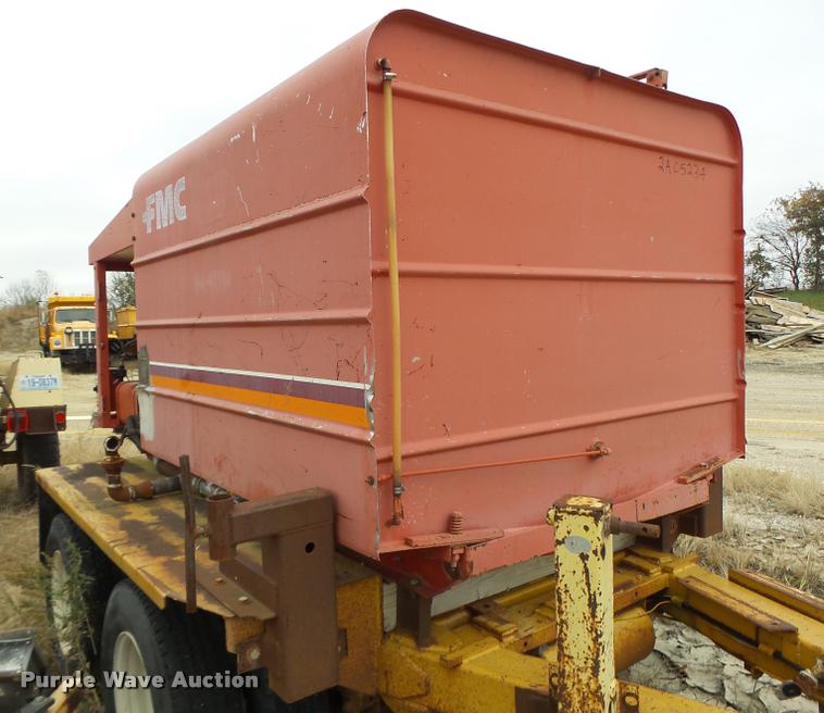 image for item K5616 1997 Shop built FMC C100E1000SB pressure washer trailer