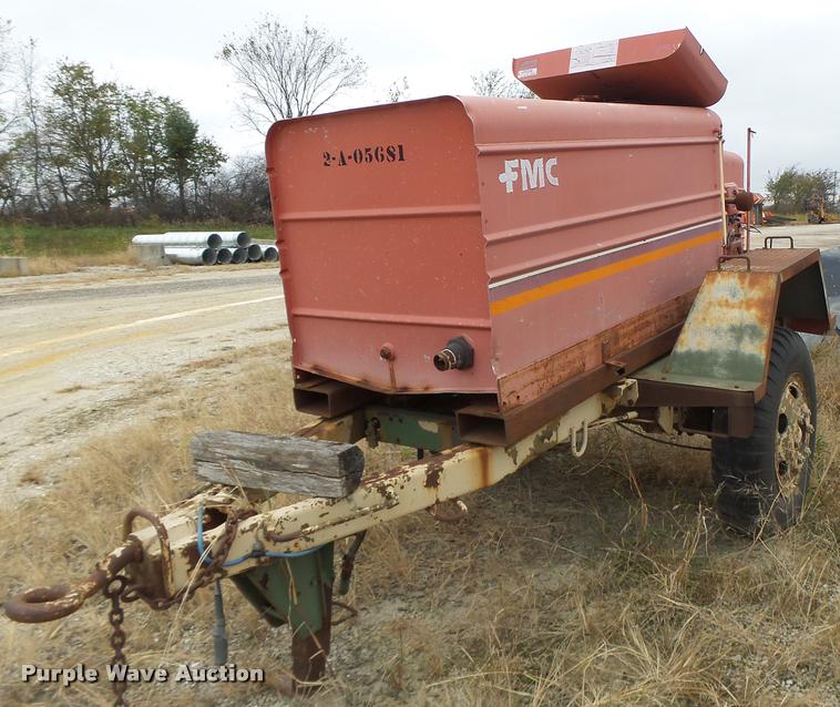 image for item K5617 1997 Shop built FMC D020E500S pressure washer trailer