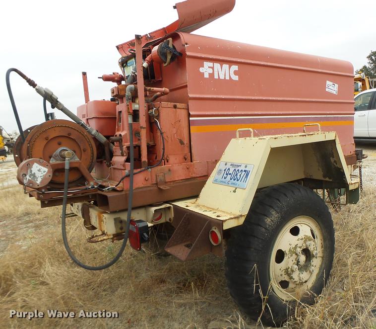 image for item K5617 1997 Shop built FMC D020E500S pressure washer trailer