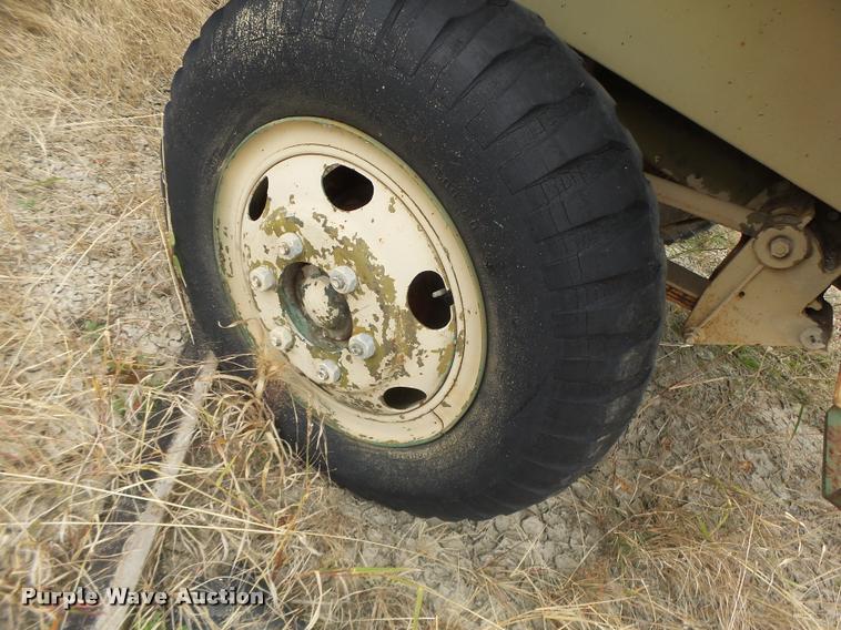 image for item K5617 1997 Shop built FMC D020E500S pressure washer trailer