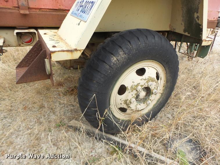 image for item K5617 1997 Shop built FMC D020E500S pressure washer trailer