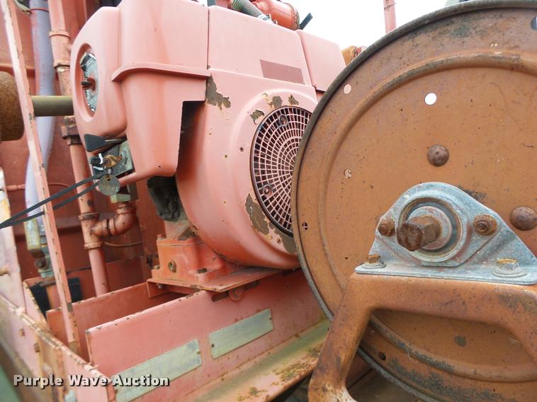 image for item K5617 1997 Shop built FMC D020E500S pressure washer trailer