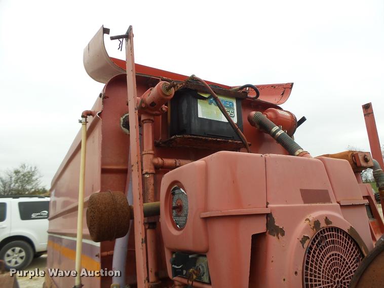 image for item K5617 1997 Shop built FMC D020E500S pressure washer trailer