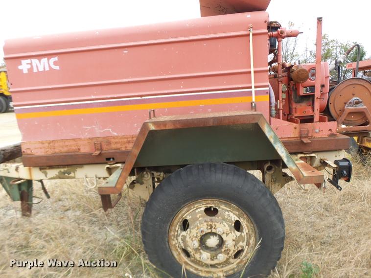 image for item K5617 1997 Shop built FMC D020E500S pressure washer trailer