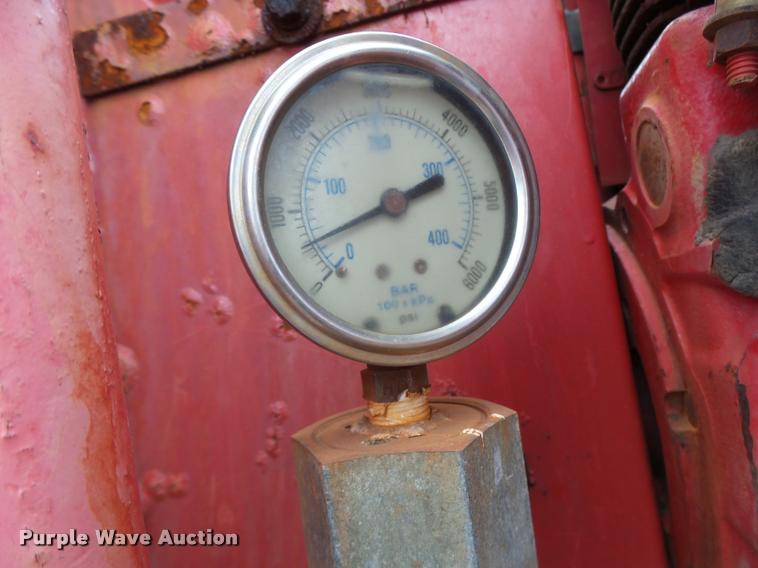 image for item K5617 1997 Shop built FMC D020E500S pressure washer trailer