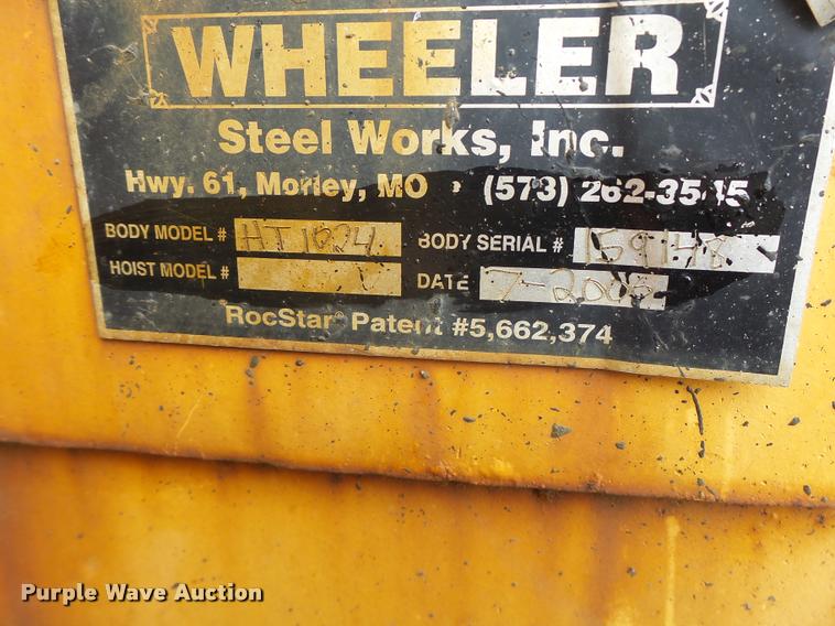 image for item K5621 2006 International 7400 dump truck