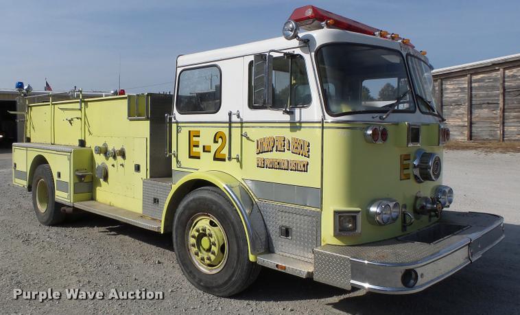 image for item K5632 1978 Seagrave fire truck
