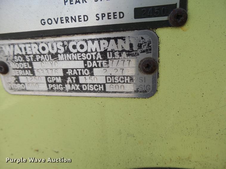 image for item K5632 1978 Seagrave fire truck