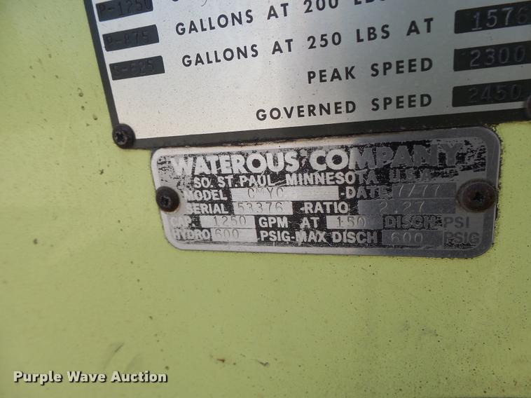 image for item K5632 1978 Seagrave fire truck