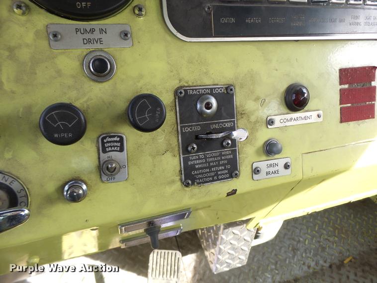 image for item K5632 1978 Seagrave fire truck