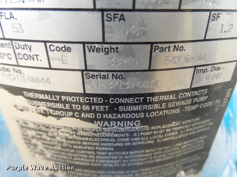 image for item K5650 Barnes 4XSHDI 40044 pump/grinder