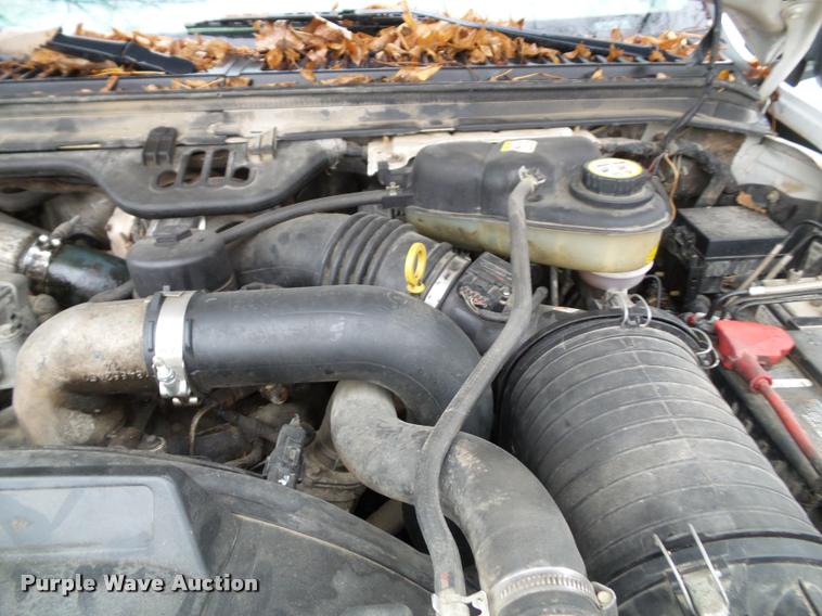 image for item K8074 2007 Ford F250 Super Duty XLT flatbed pickup truck