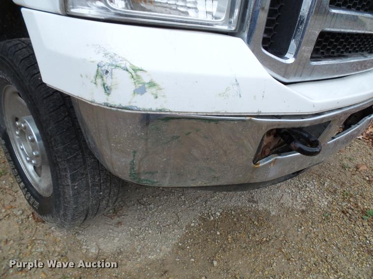 image for item K8074 2007 Ford F250 Super Duty XLT flatbed pickup truck