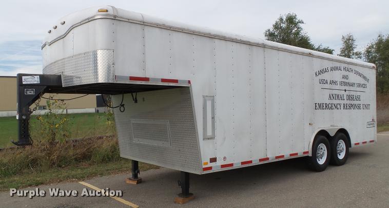 image for item K8081 2003 Haul Mark enclosed cargo trailer