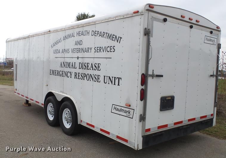 image for item K8081 2003 Haul Mark enclosed cargo trailer