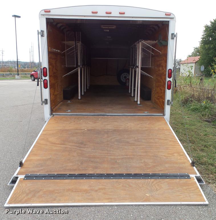 image for item K8081 2003 Haul Mark enclosed cargo trailer