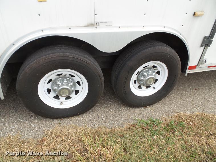 image for item K8081 2003 Haul Mark enclosed cargo trailer