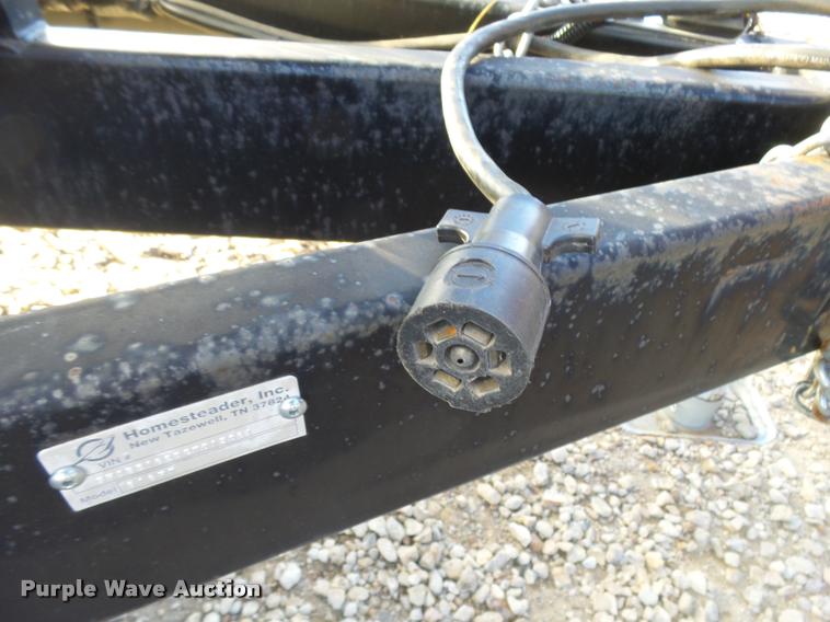 image for item L3413 2012 Homesteader Hercules enclosed cargo trailer