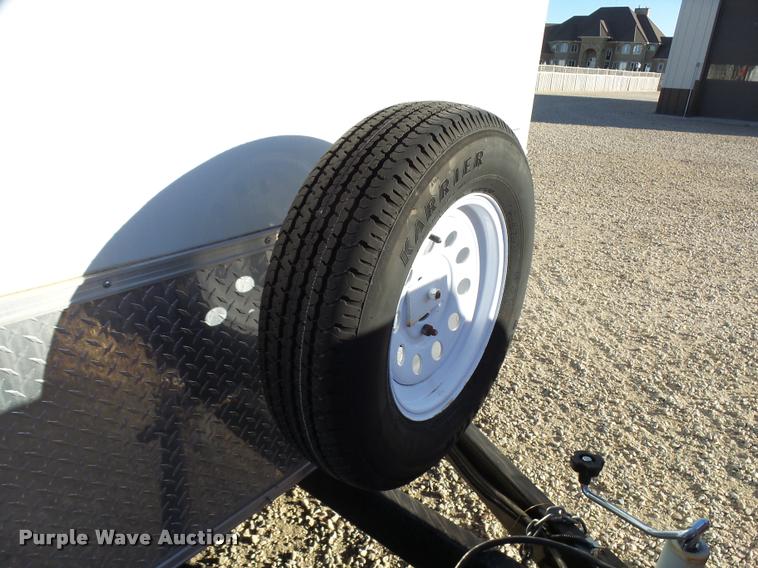 image for item L3413 2012 Homesteader Hercules enclosed cargo trailer