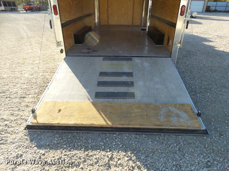 image for item L3413 2012 Homesteader Hercules enclosed cargo trailer