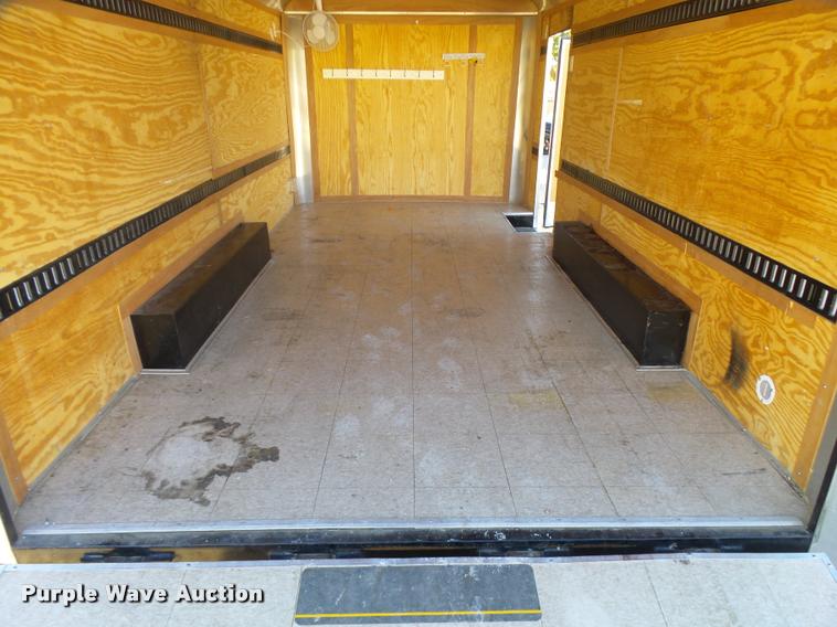image for item L3413 2012 Homesteader Hercules enclosed cargo trailer