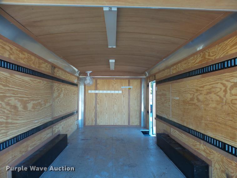 image for item L3413 2012 Homesteader Hercules enclosed cargo trailer