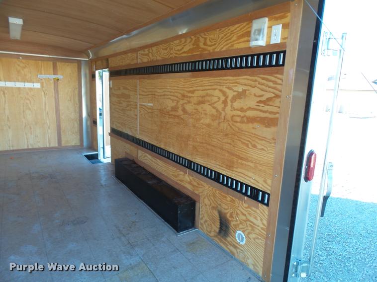 image for item L3413 2012 Homesteader Hercules enclosed cargo trailer