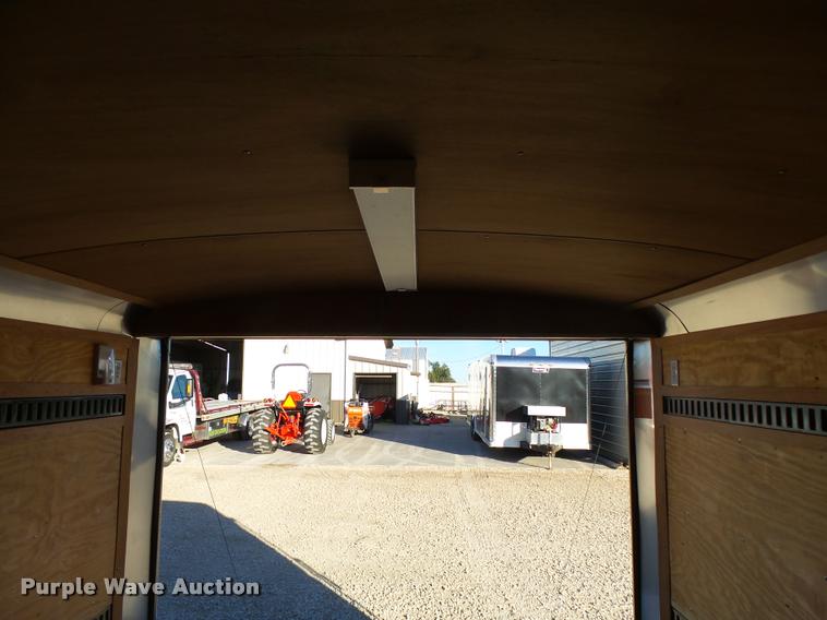 image for item L3413 2012 Homesteader Hercules enclosed cargo trailer